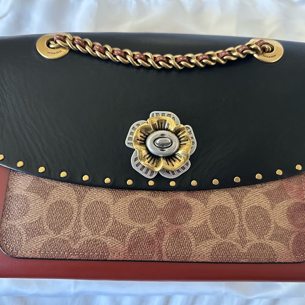 Coach Tea Rose handbag